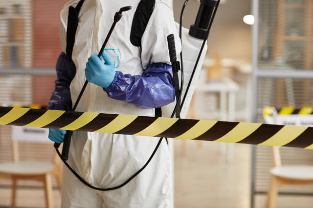 Professional Trauma Scene Cleanup technician working in Portland, ME